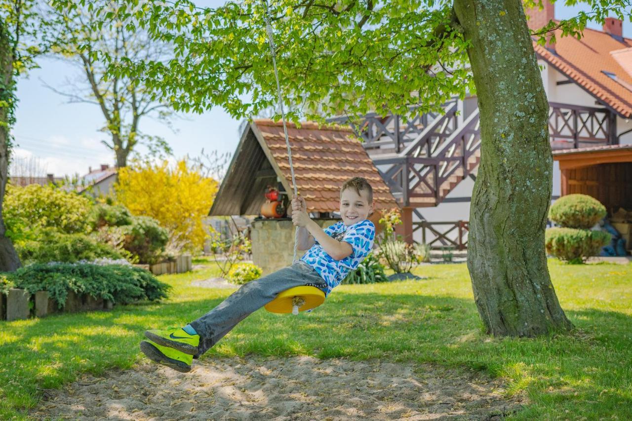 Domki Dzika Róża Ujście-Darłowskie Exterior foto